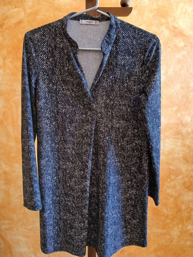 Vestido Mango Talla M Estampado