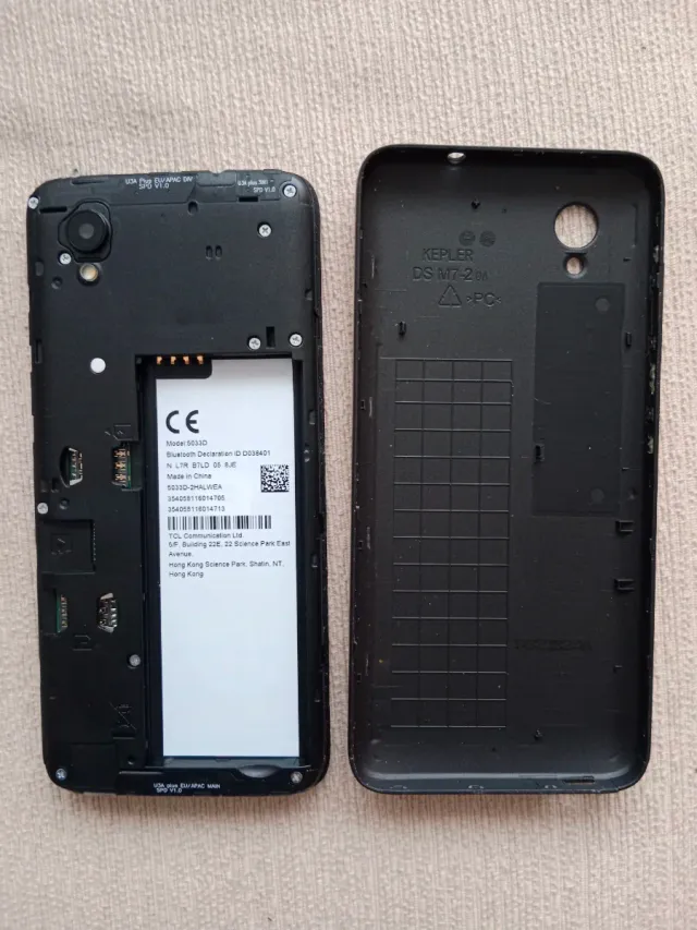 Móvil Alcatel 5033D Negro