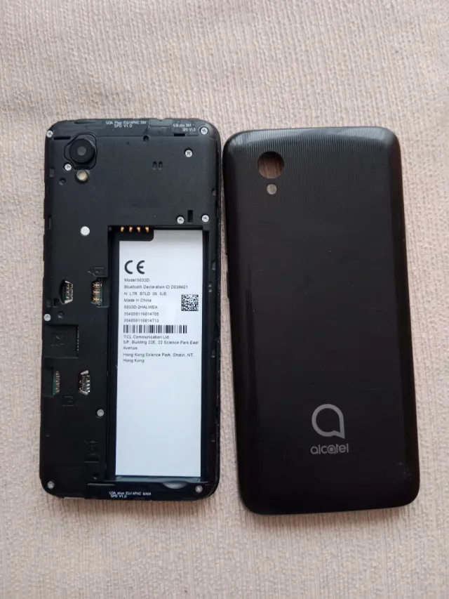 Móvil Alcatel 5033D Negro