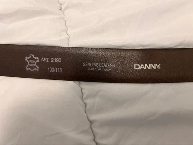 Cinturón de cuero auténtico estampado serpiente