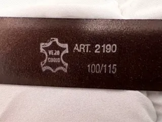 Cinturón de cuero auténtico estampado serpiente