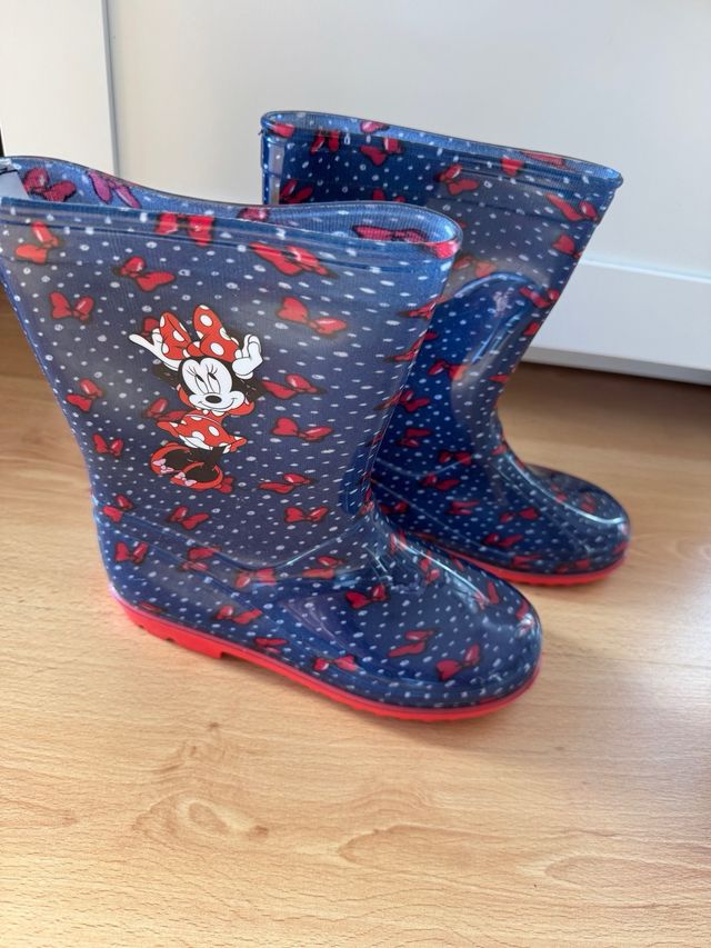 Botas de agua niña Minnie Mouse