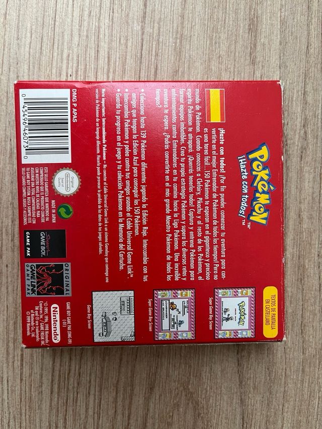 Pokemon Rojo Game Boy