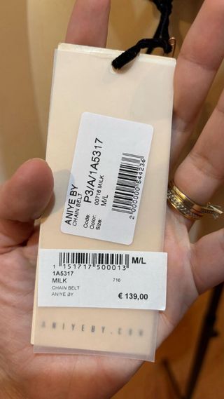 Cintura Aniye By con strass