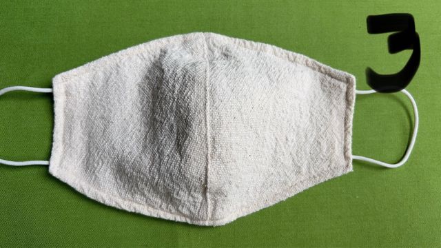 Mascarillas reversibles tela. Únicas-hechas a mano