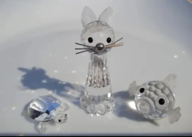 Swarovski Set Animali Cristallo