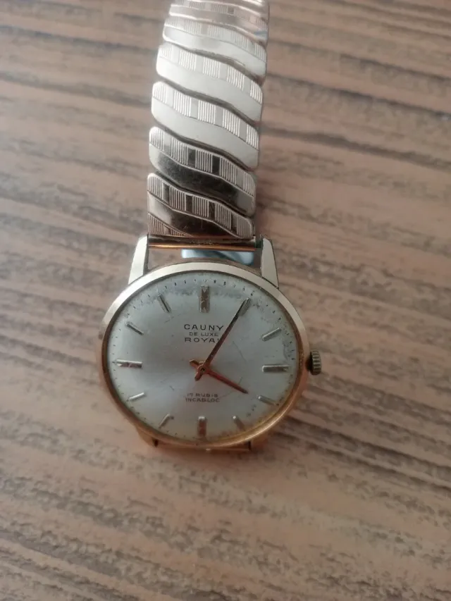 Reloj Cauny De Luxe Royal 17 Rubíes Incabloc