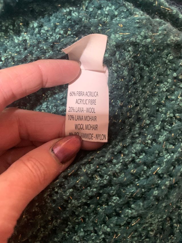 Maglione donna L con dettagli scintillanti