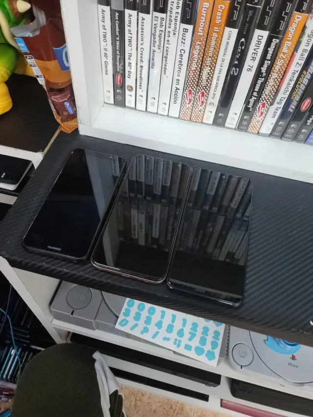 Huawei Y5, Samsung J4 plus y Xiaomi Redmi note 10
