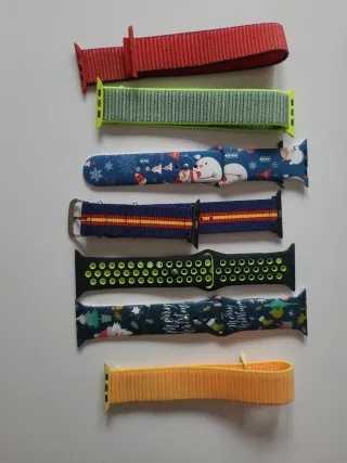 Lote correas para Apple Watch Serie 6 44 mm.