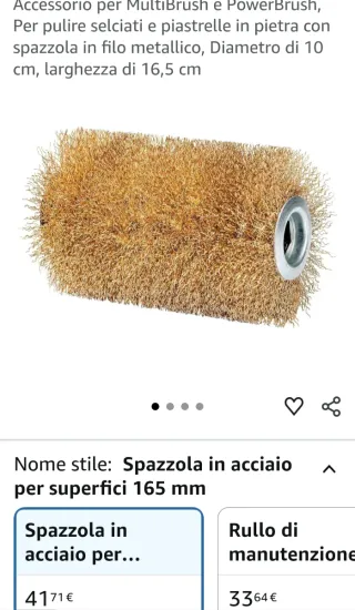 Spazzola per pulizia selciati MultiBrush