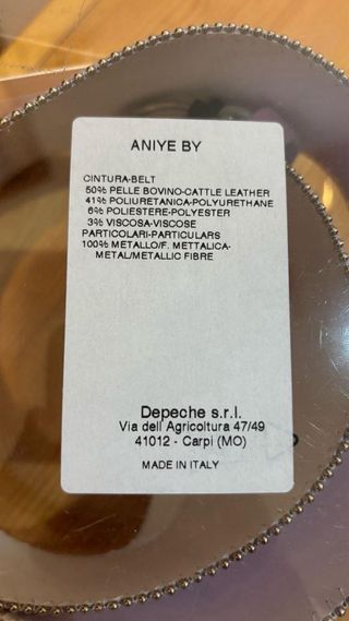 Cintura Aniye By Viola