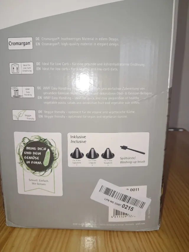 WMF Kult X Cortador Espiralizador