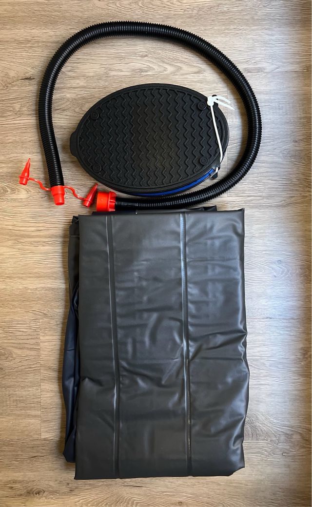 Colchón individual Hinchable Intex + Inflador