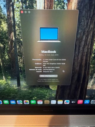 MacBook Retina 12 Oro