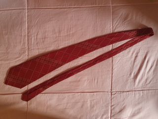 Cravatta vintage borgogna Made in Italy