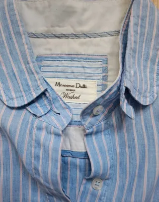 Camisa rayas Massimo Dutti talla M