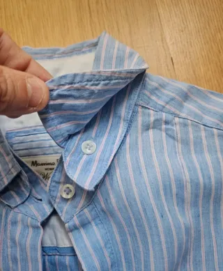 Camisa rayas Massimo Dutti talla M