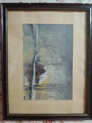 Coppia quadri vintage XX secolo