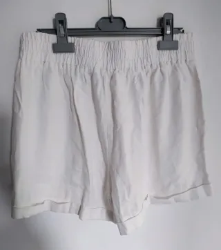 Pantalón corto blanco