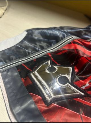 Pantalón Kick Boxing Buddha Fightwear Rojo/Negro