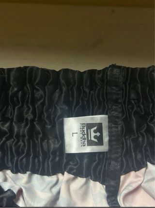 Pantalón Kick Boxing Buddha Fightwear Rojo/Negro