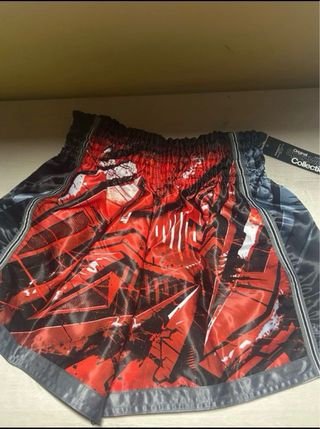 Pantalón Kick Boxing Buddha Fightwear Rojo/Negro