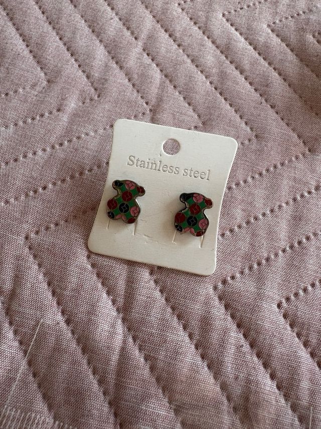 Pendientes osito