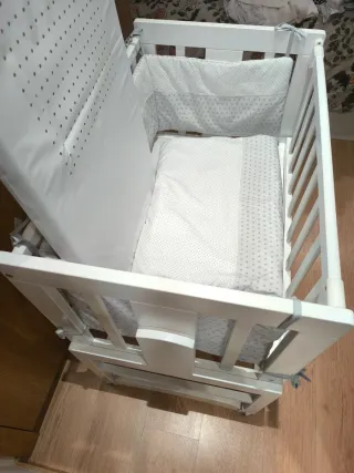 Minicuna colecho madera 5 en 1 ALLEGRA BOLIN BOLON