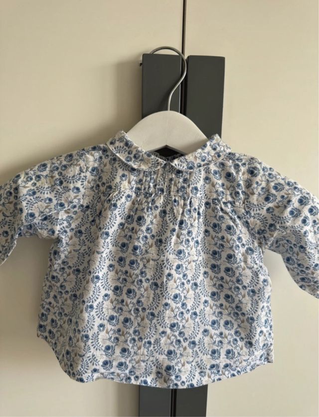 Camisa Gocco niña 0-1m