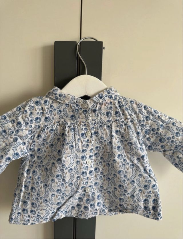 Camisa Gocco niña 0-1m