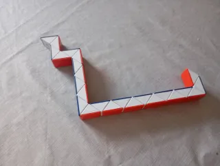 Serpiente Mágica Juguete Plástico Antiguo