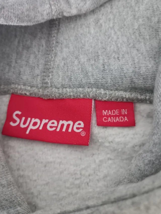 Sudadera Supreme Gris