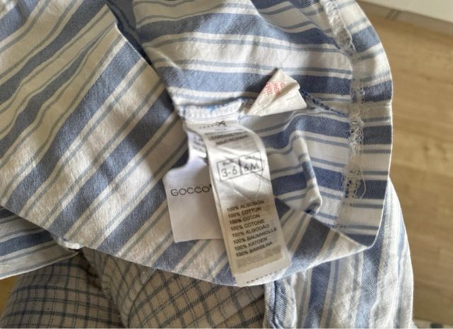 Camisa Gocco 3-6 meses