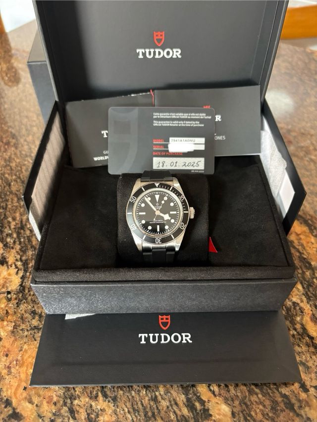 Caja Tudor Black Bay 41mm