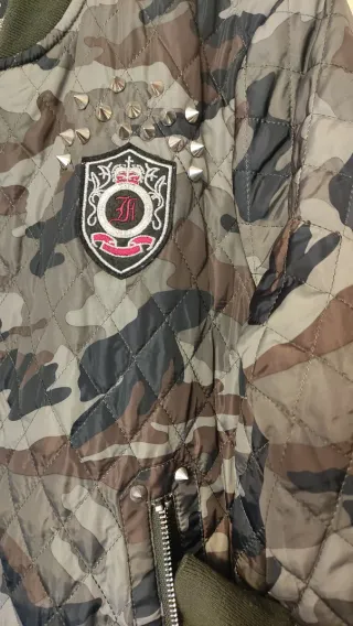 Cazadora chica camuflaje militar