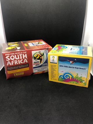 Panini Sudáfrica 2010 y Brasil 2014