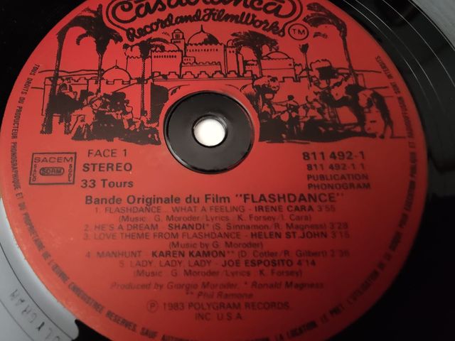 Vinilo Flashdance - Banda Sonora Original
