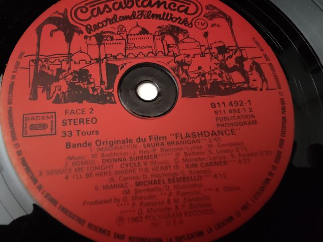 Vinilo Flashdance - Banda Sonora Original