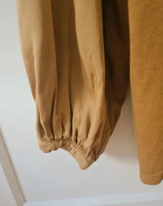 Blusa Yerse Talla S Marrón Dorado