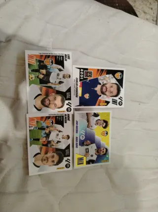 Cromos de fútbol Valencia CF