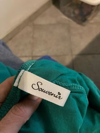 Abito da sera verde taglia M