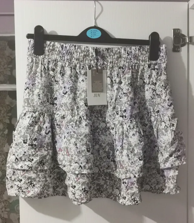 Falda de JDY con estampado de flores