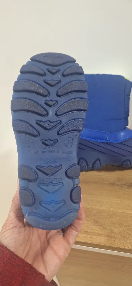 Botas de Nieve Infantiles Azules NUEVAS