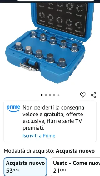 Set 10 Perni Antirrobo Brilliant Tools VW