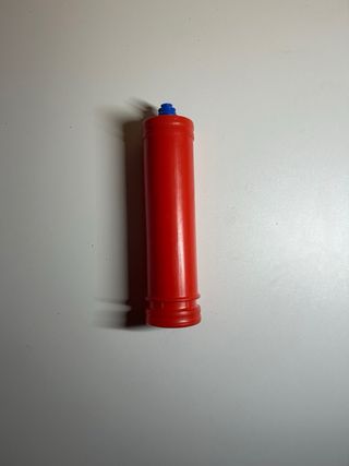 Pompetta per palloncini rossa e blu