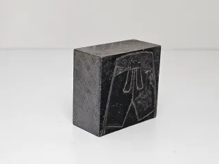 Cliché tipografico in metallo