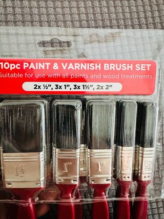 Kit 10 Pinceles Pintura Mixtos