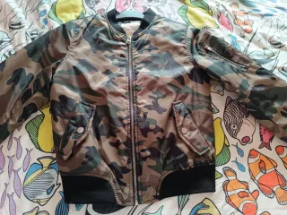 Chaqueta Camuflaje Bomber