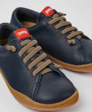 Zapatos Camper Azul Marino y Marrón
